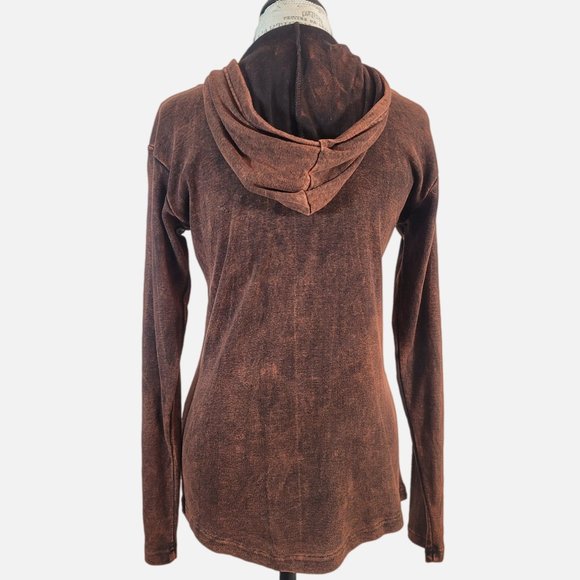 India Boutique Patchwork Multi-Colored Embroidered Zip Up Hoodie - Size … - Picture 3 of 11